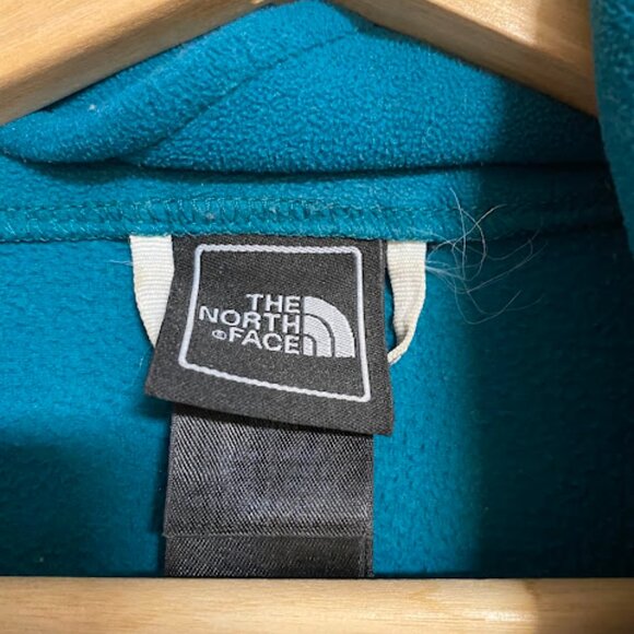 The North Face Women's Teal Fleece Full-Zip Jacket Size Medium - Picture 7 of 13